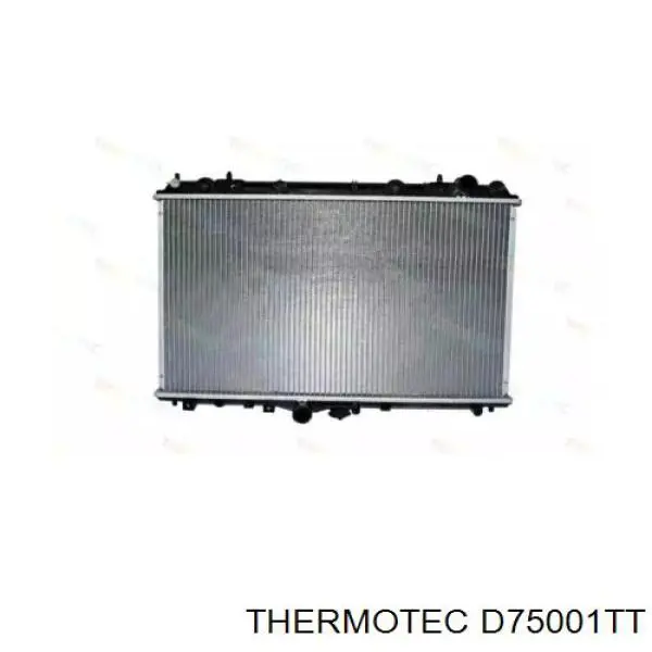 D75001TT Thermotec radiador refrigeración del motor