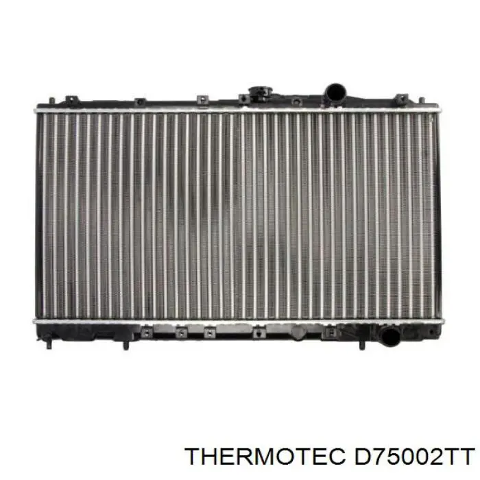 D75002TT Thermotec radiador refrigeración del motor