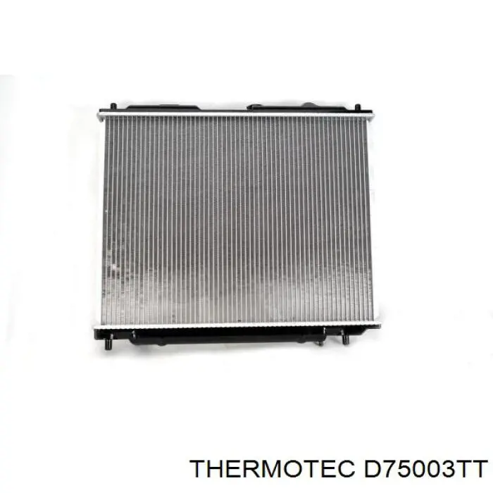 D75003TT Thermotec radiador refrigeración del motor