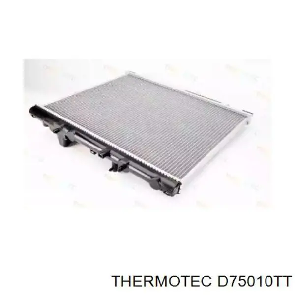 D75010TT Thermotec radiador refrigeración del motor