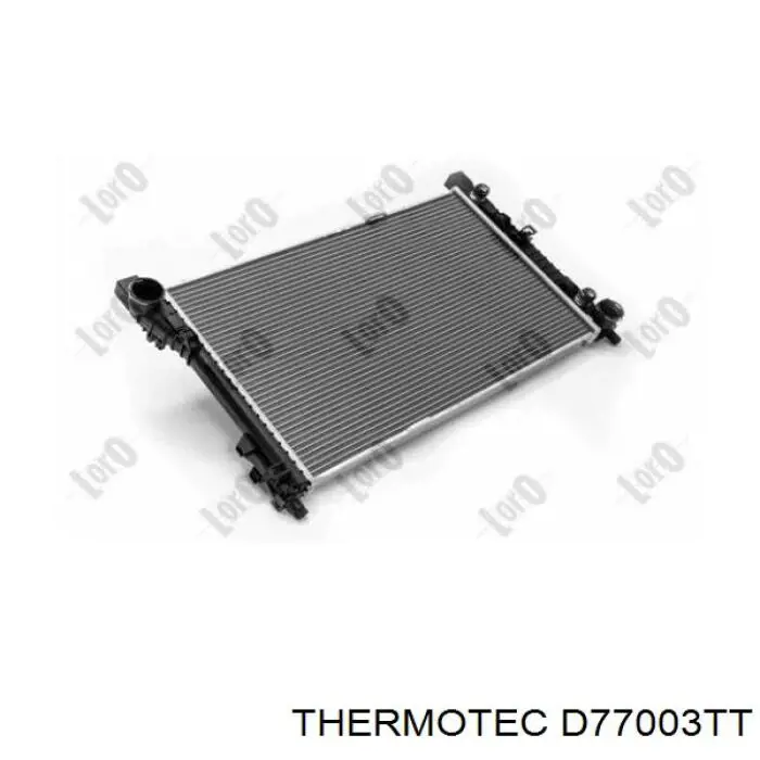 D77003TT Thermotec radiador refrigeración del motor