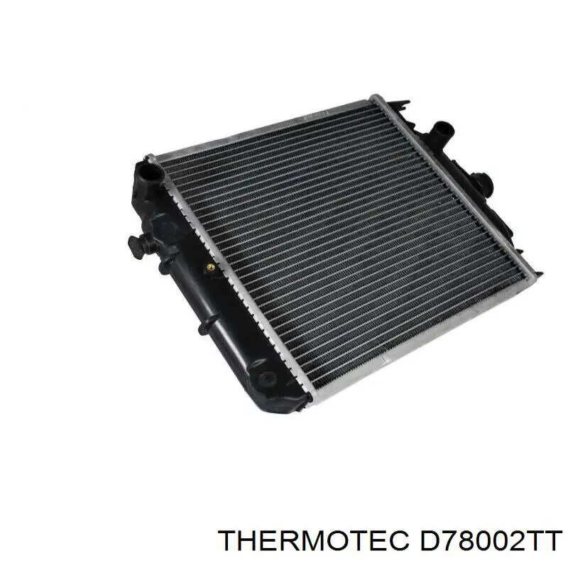 D78002TT Thermotec radiador refrigeración del motor