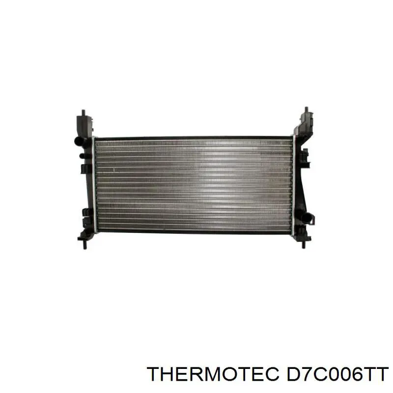 D7C006TT Thermotec radiador refrigeración del motor