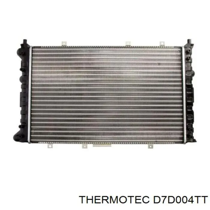 D7D004TT Thermotec radiador refrigeración del motor