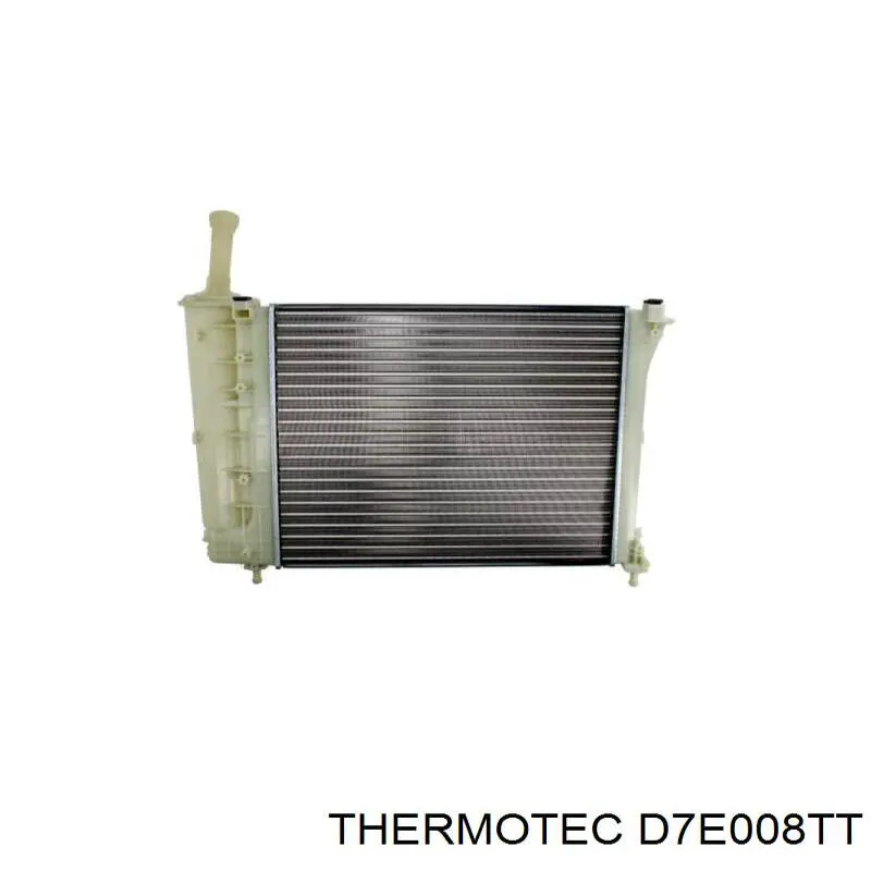 D7E008TT Thermotec radiador refrigeración del motor