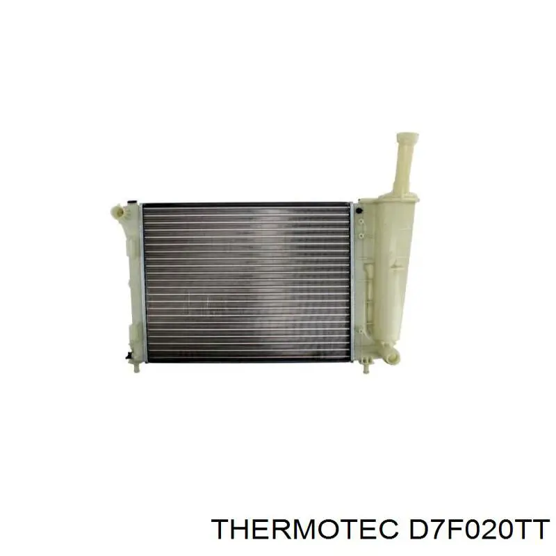 D7F020TT Thermotec radiador refrigeración del motor