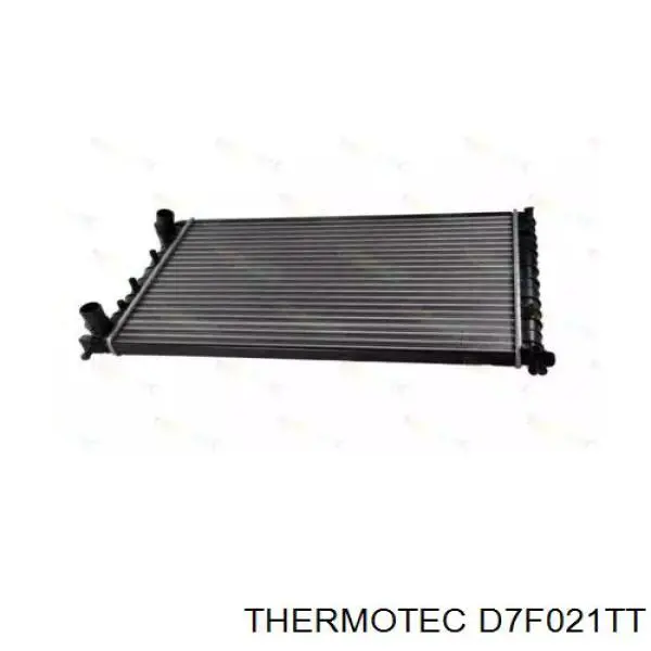 D7F021TT Thermotec radiador refrigeración del motor