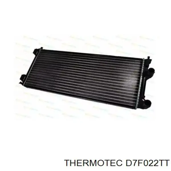 D7F022TT Thermotec radiador refrigeración del motor