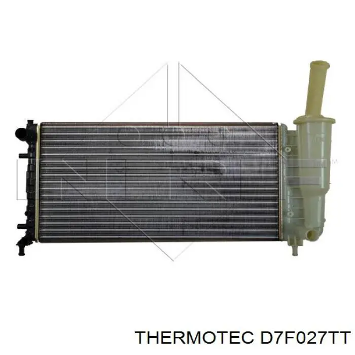 D7F027TT Thermotec radiador refrigeración del motor