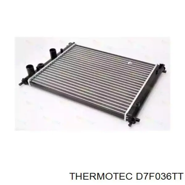 D7F036TT Thermotec radiador refrigeración del motor