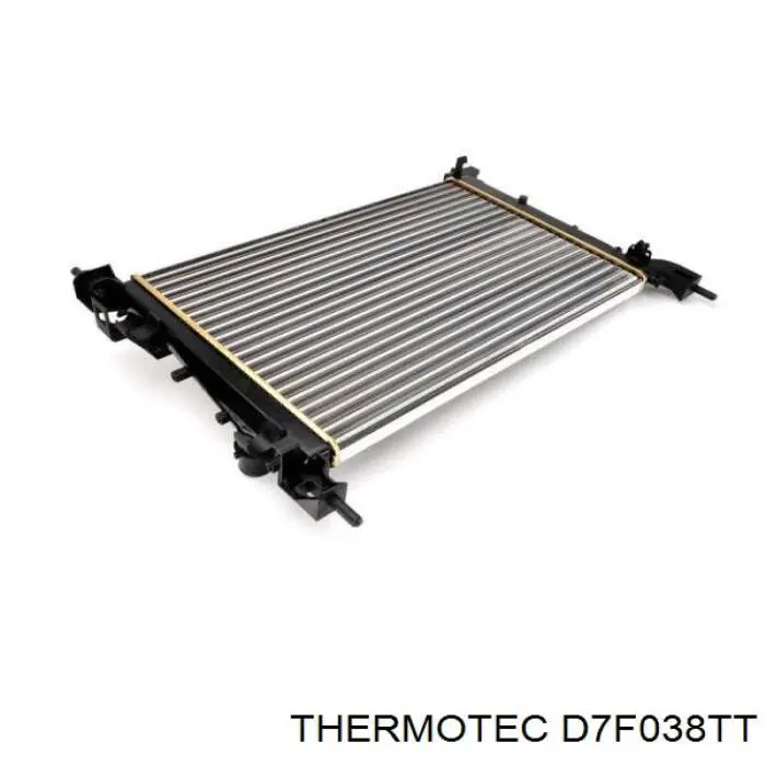 D7F038TT Thermotec radiador refrigeración del motor