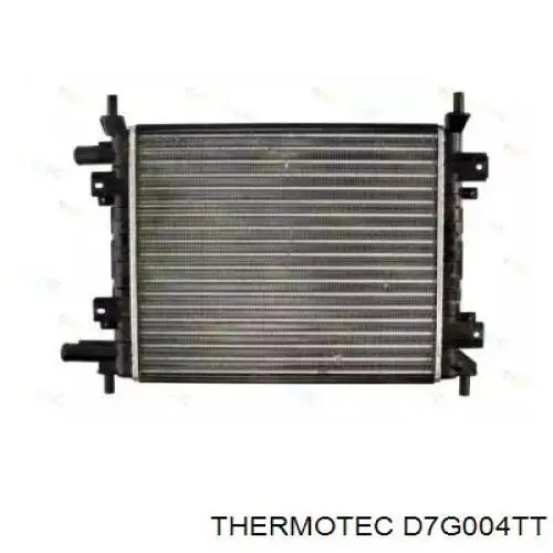 D7G004TT Thermotec radiador refrigeración del motor