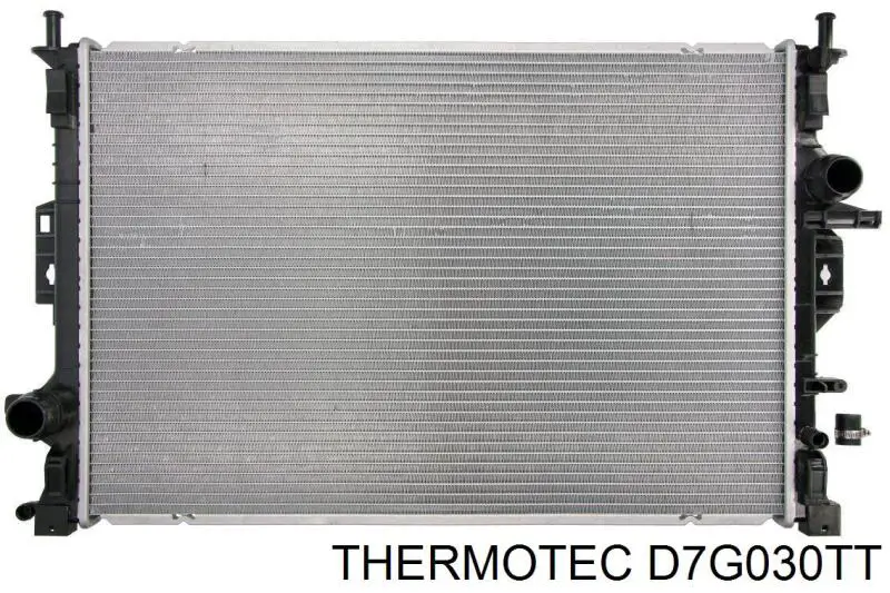 D7G030TT Thermotec radiador refrigeración del motor