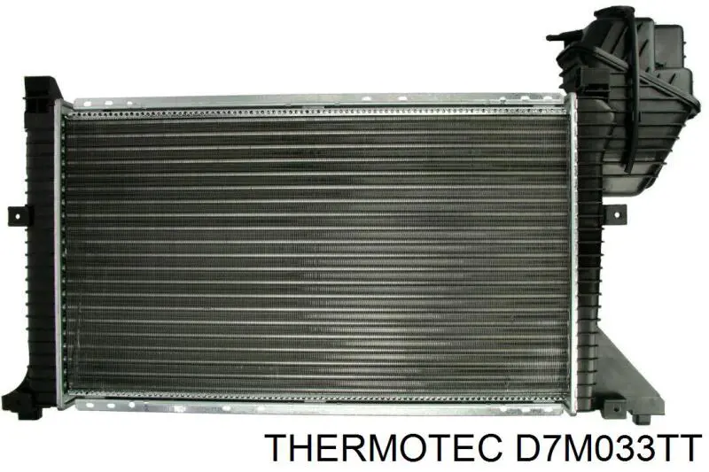 D7M033TT Thermotec radiador refrigeración del motor