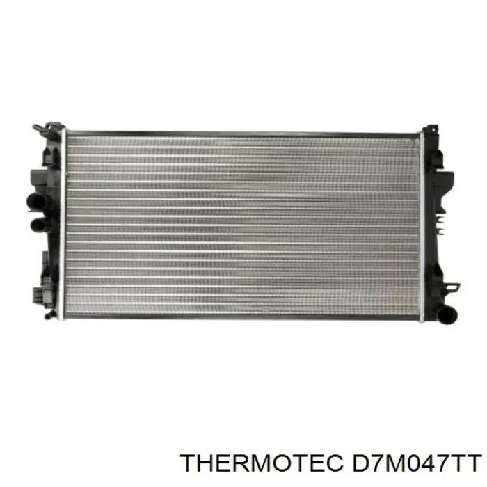 D7M047TT Thermotec radiador refrigeración del motor