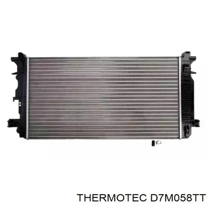 D7M058TT Thermotec radiador refrigeración del motor