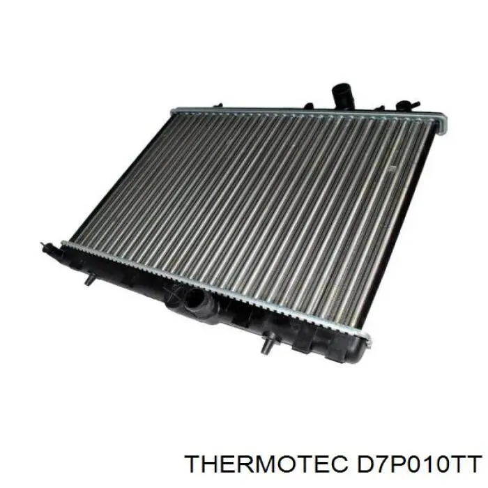 D7P010TT Thermotec radiador refrigeración del motor