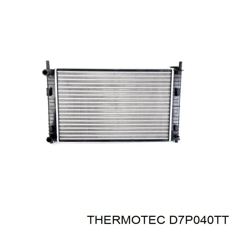 D7P040TT Thermotec radiador refrigeración del motor