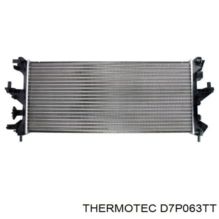 D7P063TT Thermotec radiador refrigeración del motor