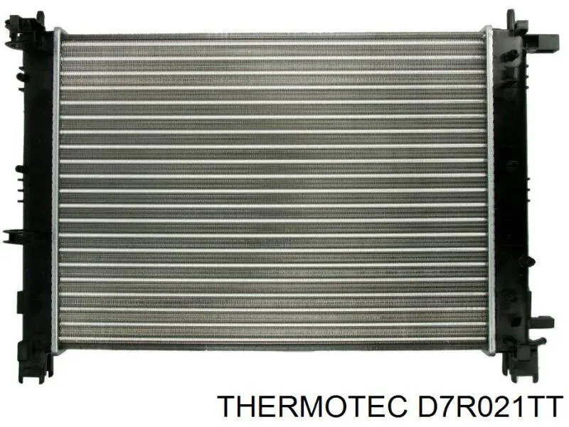 D7R021TT Thermotec radiador refrigeración del motor