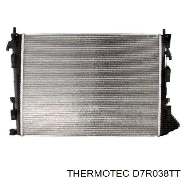 D7R038TT Thermotec radiador refrigeración del motor