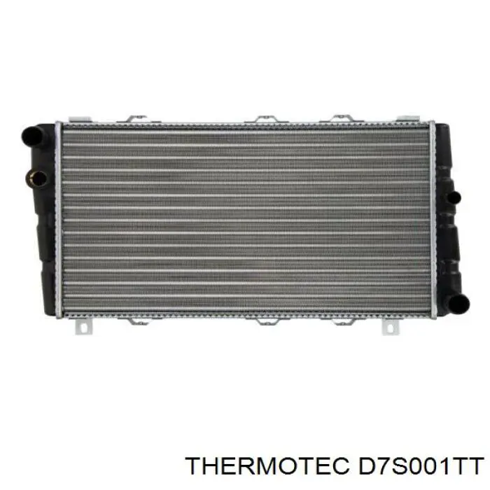 D7S001TT Thermotec radiador refrigeración del motor