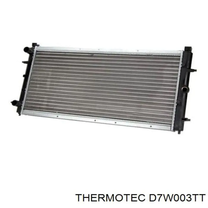 D7W003TT Thermotec radiador refrigeración del motor