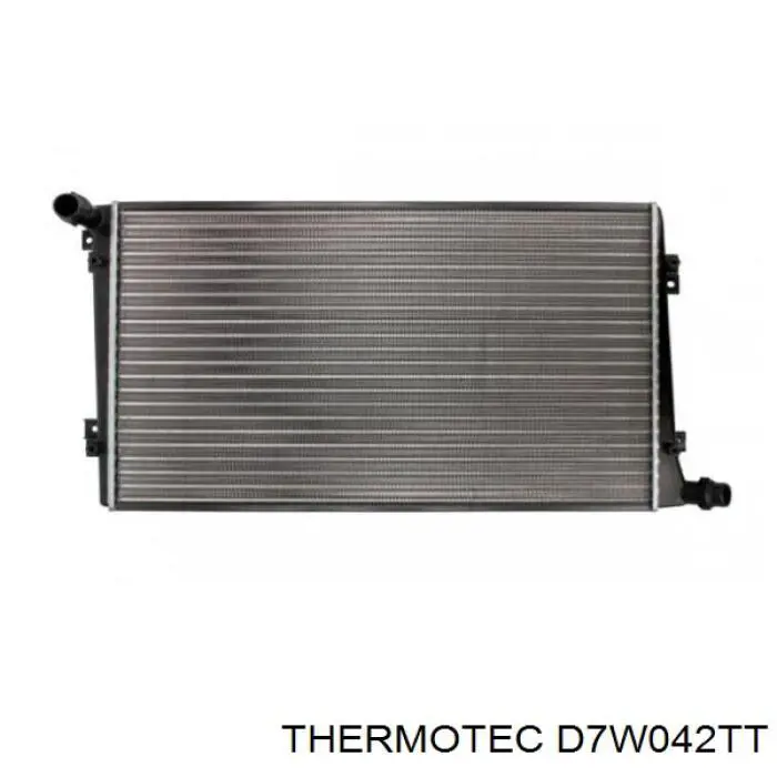 D7W042TT Thermotec radiador refrigeración del motor