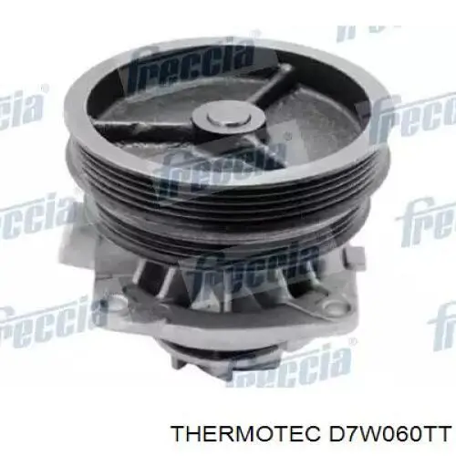 D7W060TT Thermotec radiador refrigeración del motor