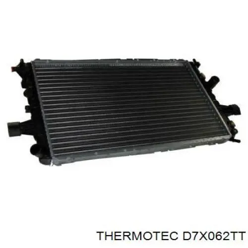 D7X062TT Thermotec radiador refrigeración del motor