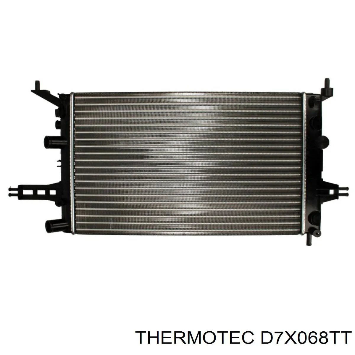 D7X068TT Thermotec radiador refrigeración del motor