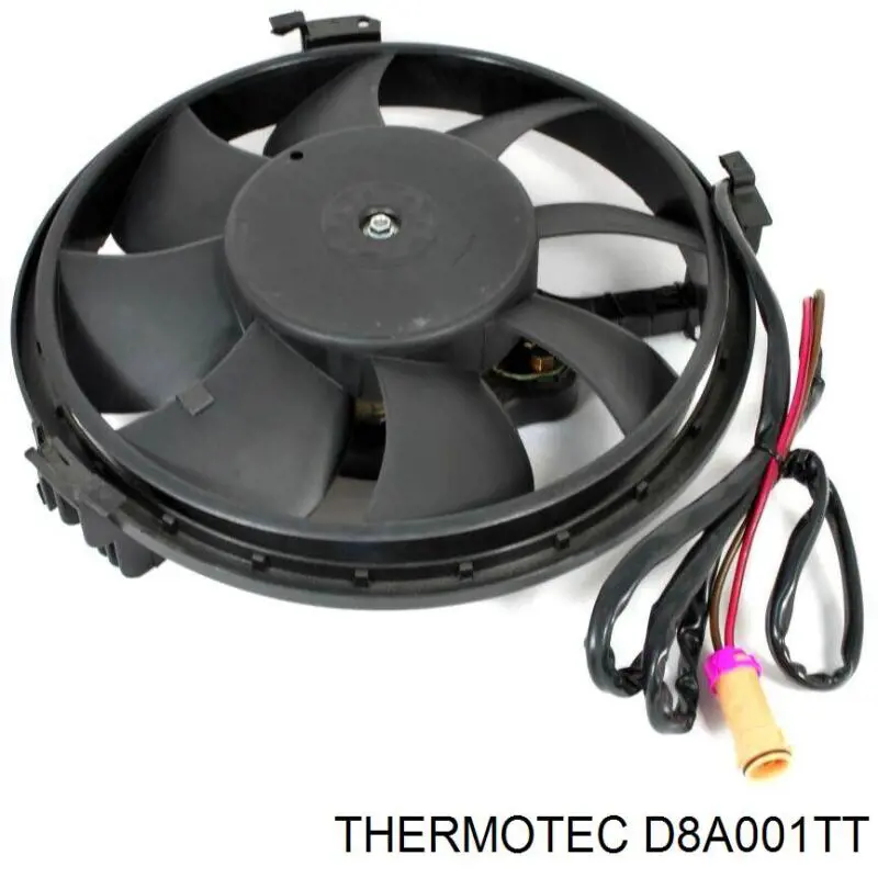 D8A001TT Thermotec ventilador (rodete +motor refrigeración del motor con electromotor completo)