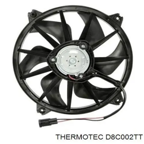 1250G5 Toyota ventilador (rodete +motor refrigeración del motor con electromotor completo)