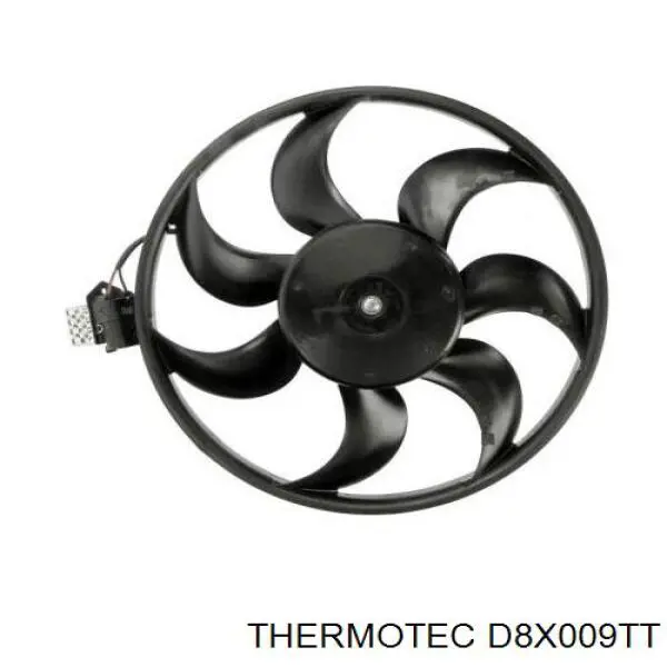 D8X009TT Thermotec ventilador (rodete +motor refrigeración del motor con electromotor completo)