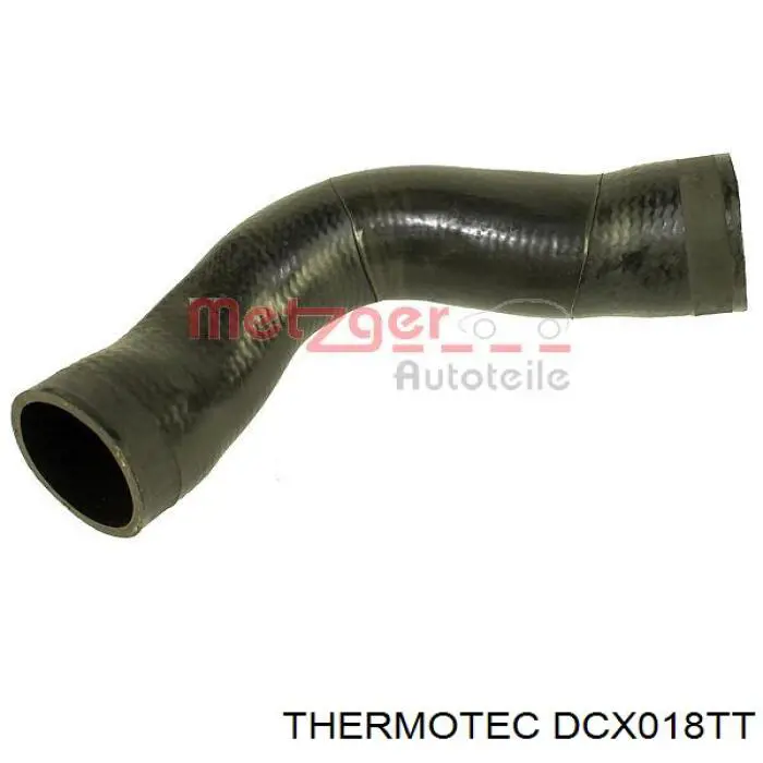 DCX018TT Thermotec tubo flexible de aire de sobrealimentación superior izquierdo