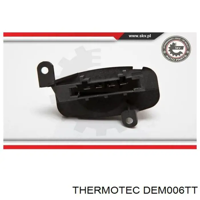 DEM006TT Thermotec resitencia, ventilador habitáculo