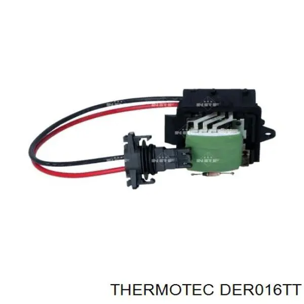 DER016TT Thermotec resitencia, ventilador habitáculo