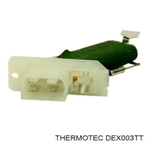 DEX003TT Thermotec resitencia, ventilador habitáculo