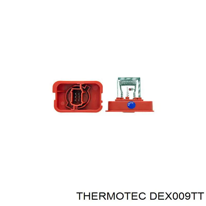 DEX009TT Thermotec resitencia, ventilador habitáculo