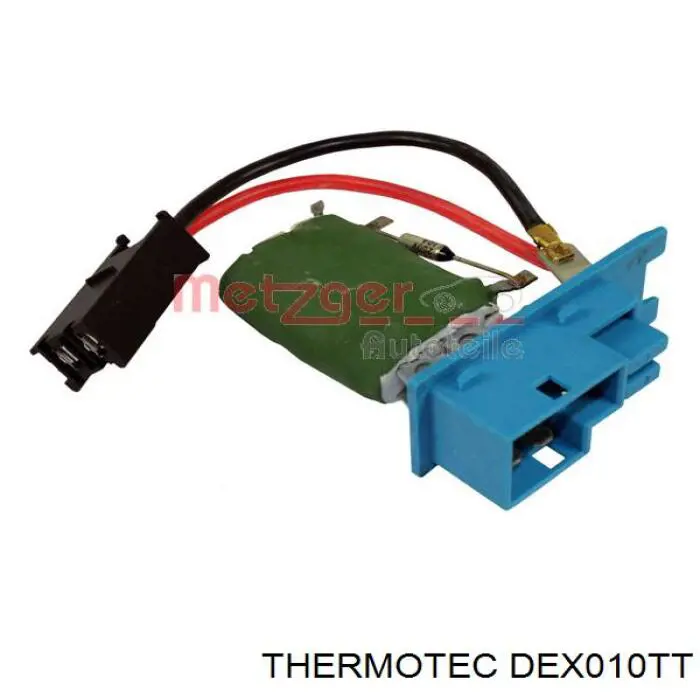 DEX010TT Thermotec resitencia, ventilador habitáculo