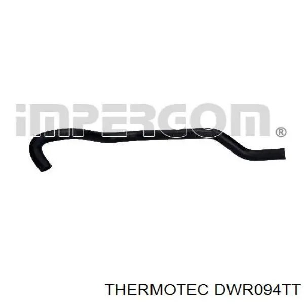 DWR094TT Thermotec tubería de radiador, retorno