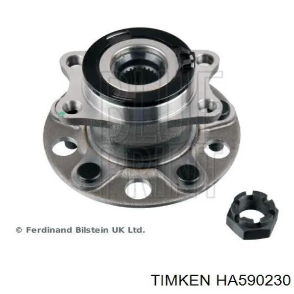 HA590230 Timken cubo de rueda trasero