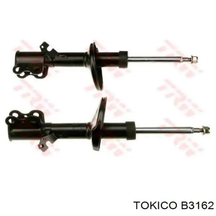 B3162 Tokico amortiguador trasero izquierdo