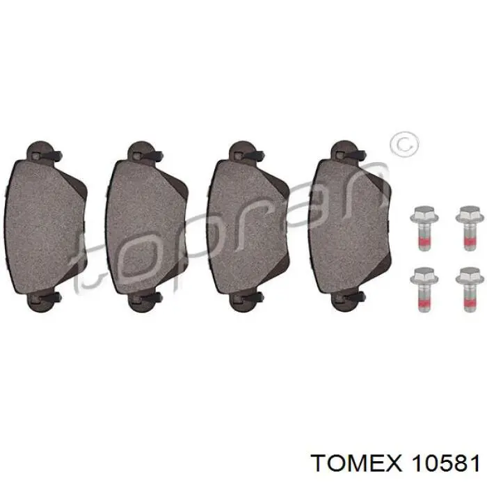 792426 Fiat/Alfa/Lancia pastillas de freno delanteras