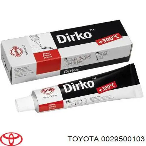 0029500103 Toyota material de estanqueidad silicona