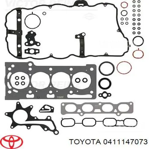 411147077 Toyota juego de juntas de motor, completo