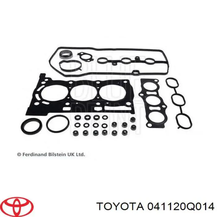 041120Q014 Toyota juego de juntas de motor, completo, superior