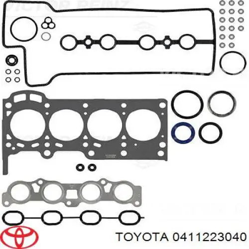 0411223040 Toyota juego de juntas de motor, completo, superior