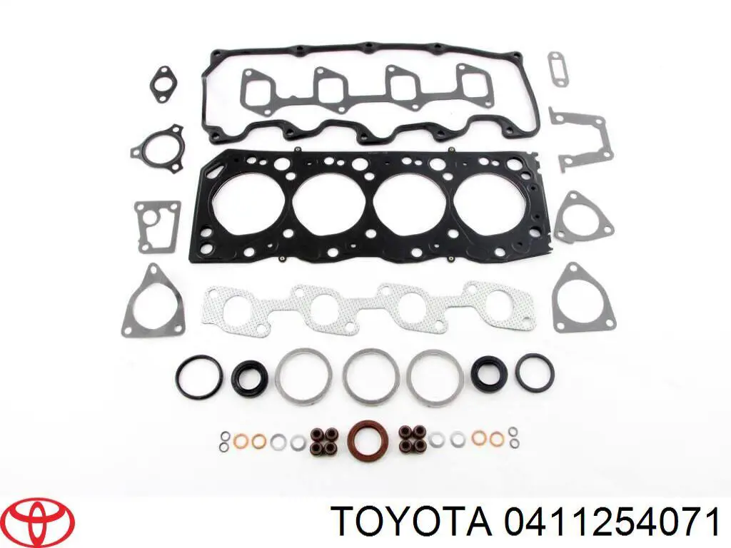 0411254071 Toyota juego de juntas de motor, completo, superior