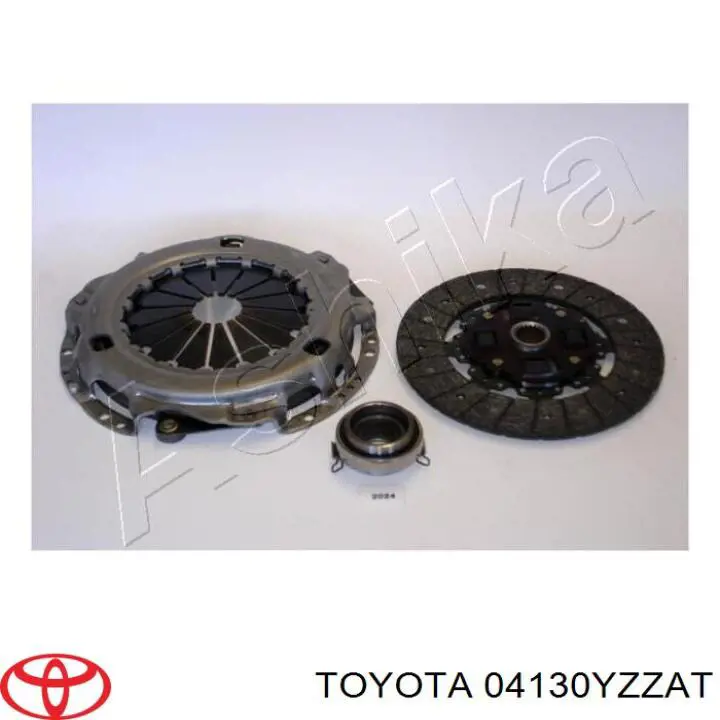 04130YZZAT Toyota kit de embrague (3 partes)